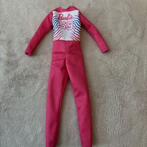 Barbie Fashionistas Doll Outfit Pink Alpine Skiing Jumpsuit Bodysuit 2021 B11